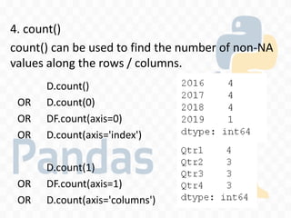 XII IP Ch 2 Python Pandas - II DataFrame.pdf