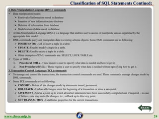 CBSE XII Database Concepts And MySQL Presentation | PDF