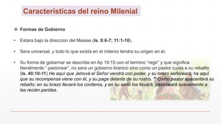 XI La Segunda venida de Cristo y el reino Milenial.pptx