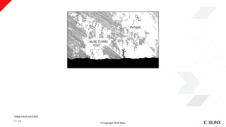 © Copyright 2018 Xilinx
>> 16
*https://xkcd.com/353/
 