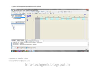 VHDL coding in Xilinx | DOC