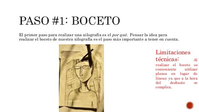 Cómo hacer una Xilografía.