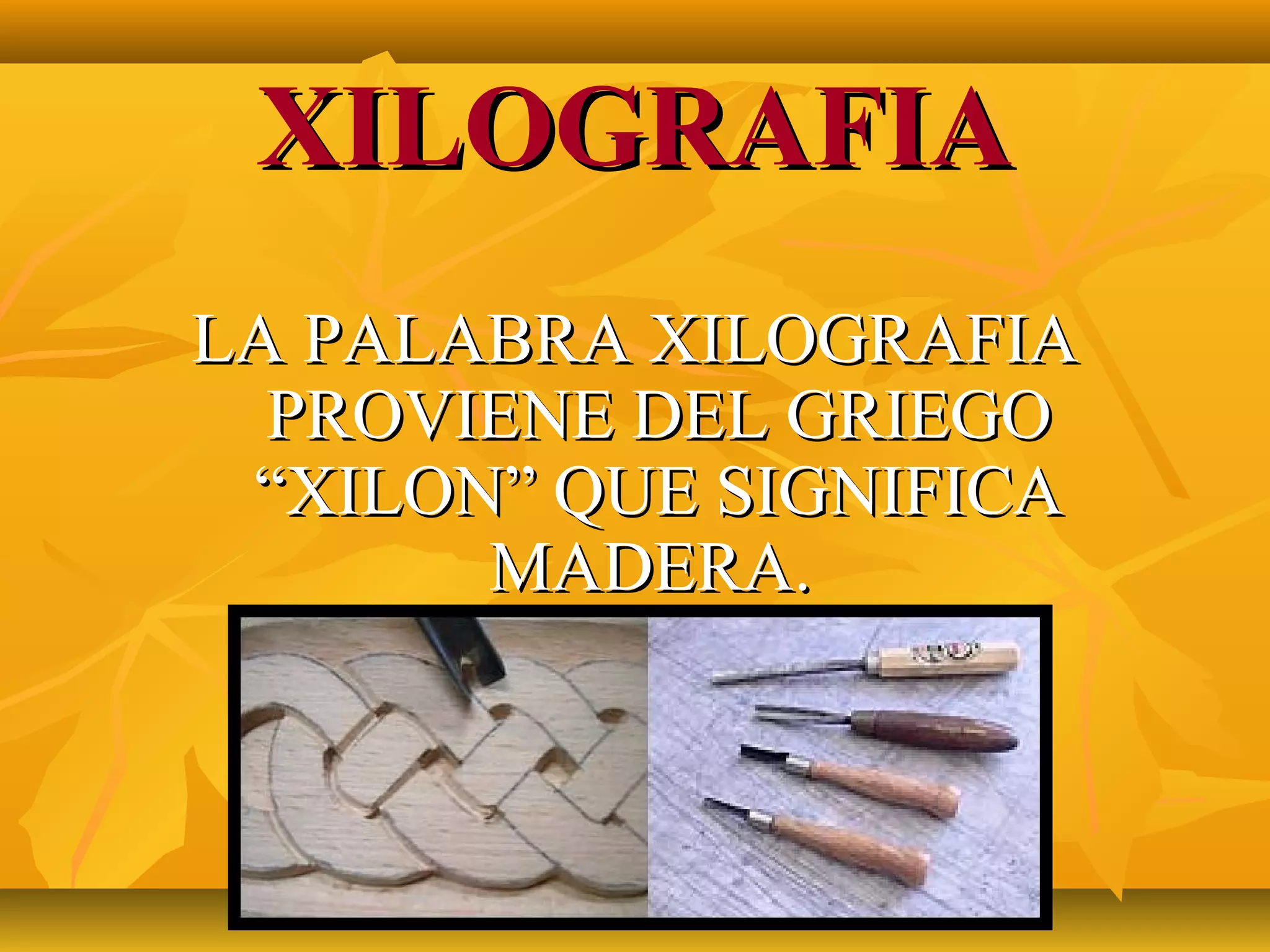 xilografia-ppt