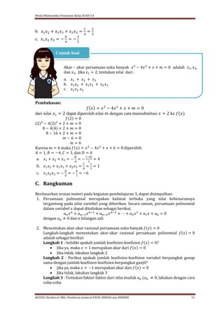 Xi Matematika Peminatan Kd 3 4 Final 1