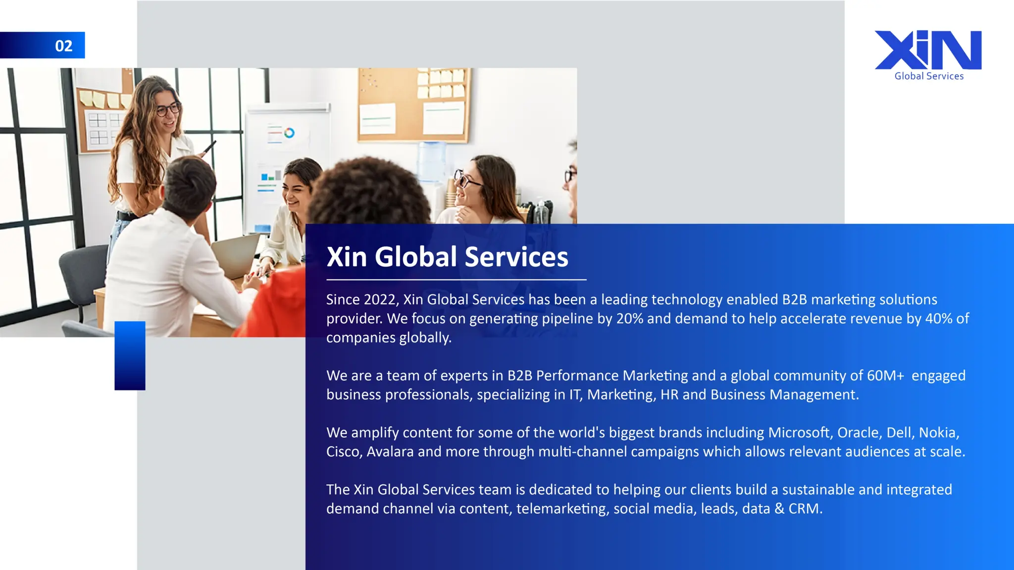 Xin Global Services B2B Media Kit pdf download | PDF