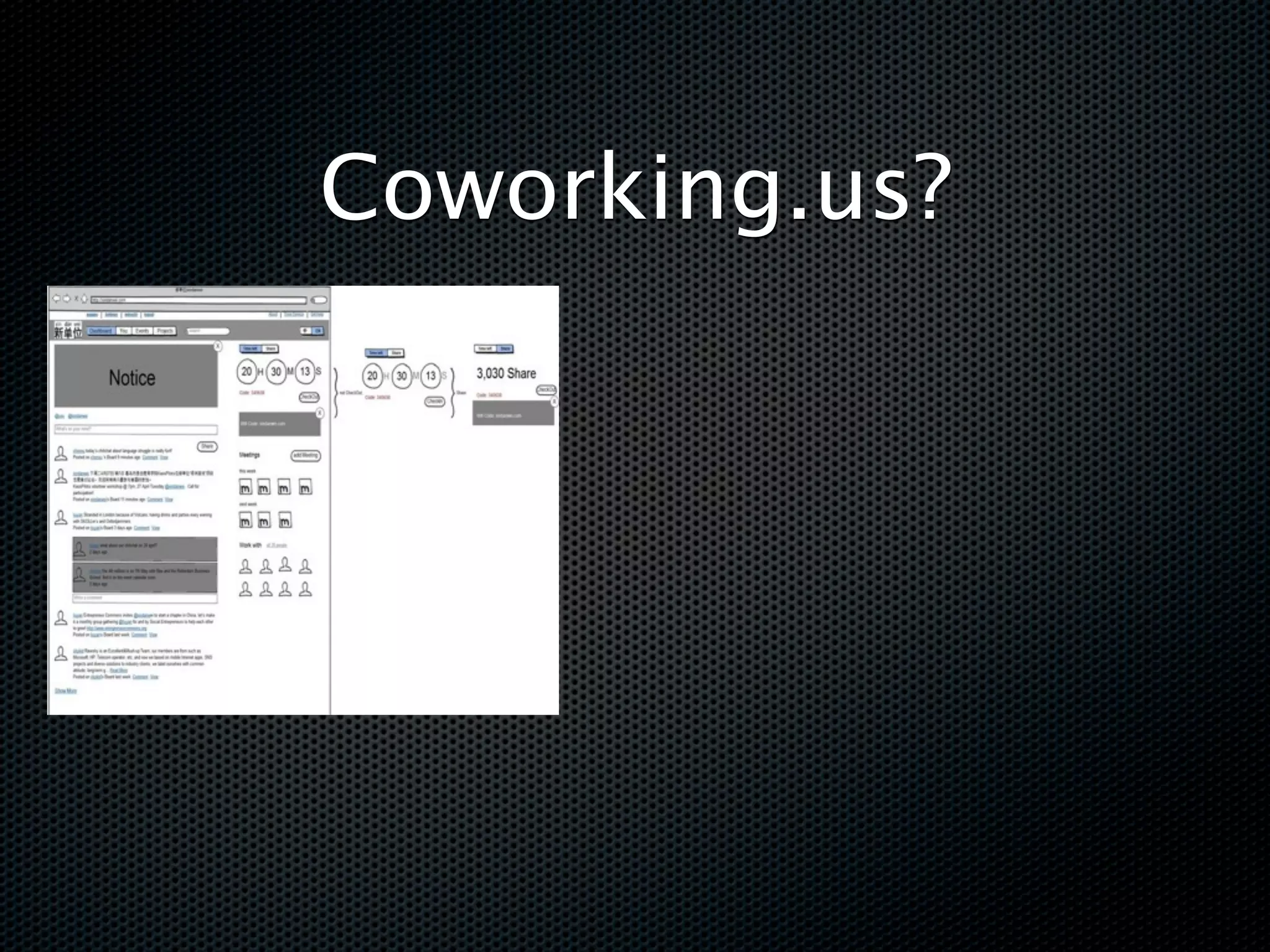 Coworking.us?
 