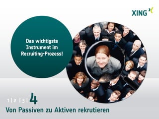 Inhaltsverzeichnis
Das wichtigste
Instrument im
Recruiting-Prozess!
1 | 2 | 3 |
 