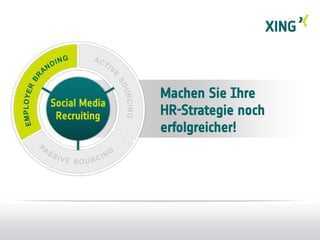 Social Media
Recruiting
Machen Sie Ihre
HR-Strategie noch
erfolgreicher!
 