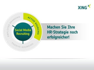 Social Media
Recruiting
Machen Sie Ihre
HR-Strategie noch
erfolgreicher!
 