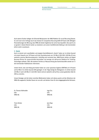 XING AG Zwischenbericht Q3/2013
