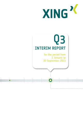 XING AG interim report Q3/2013