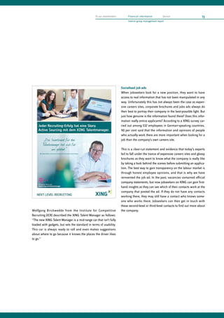 XING AG interim report Q3/2013