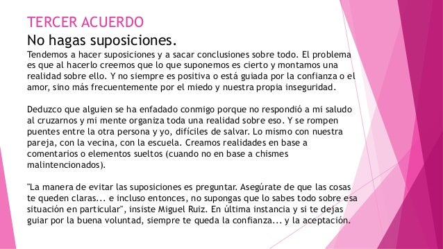 LOS CUATRO ACUERDOS DE MIGUEL RUIZ