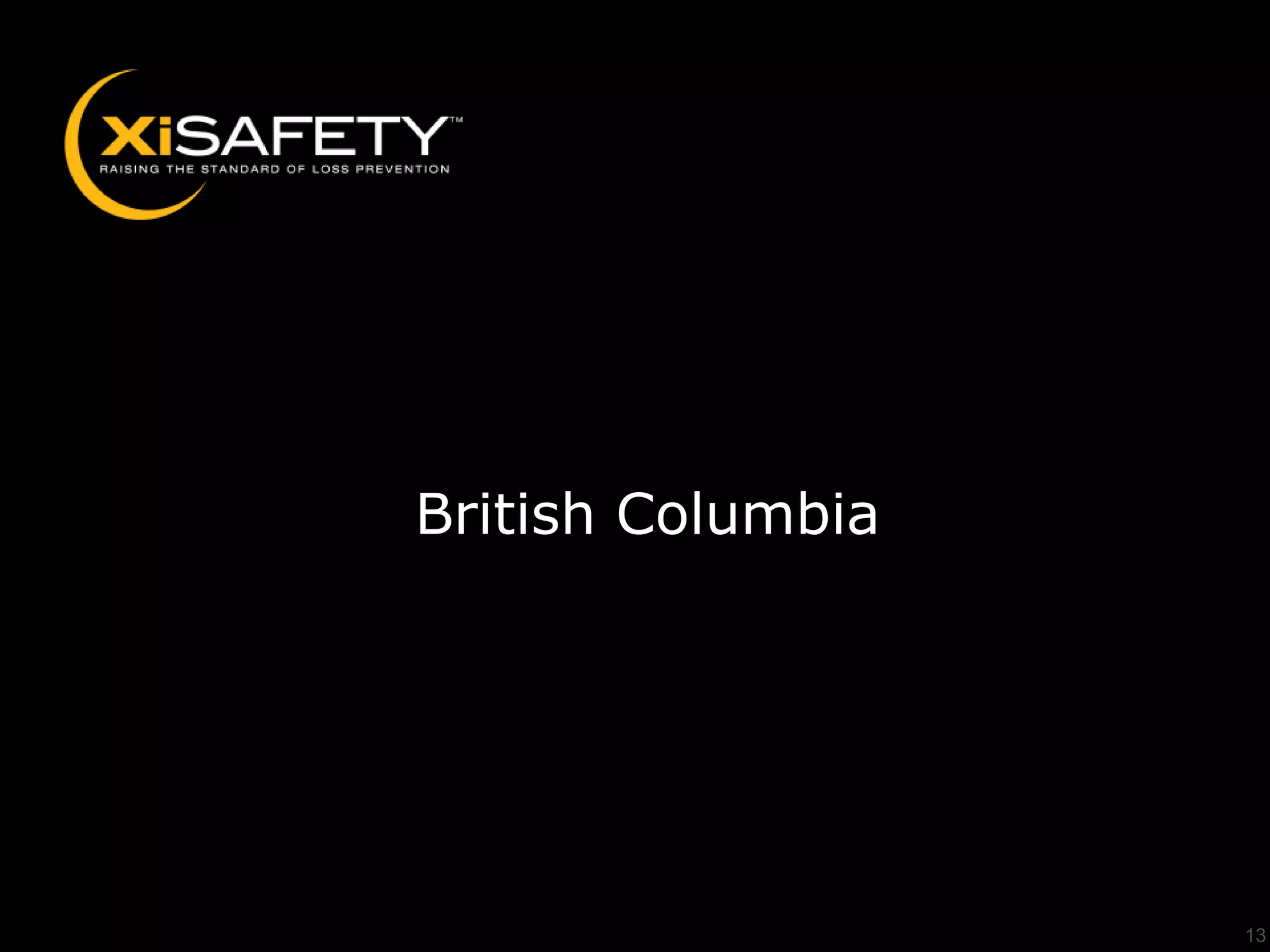 British Columbia




                   13
 