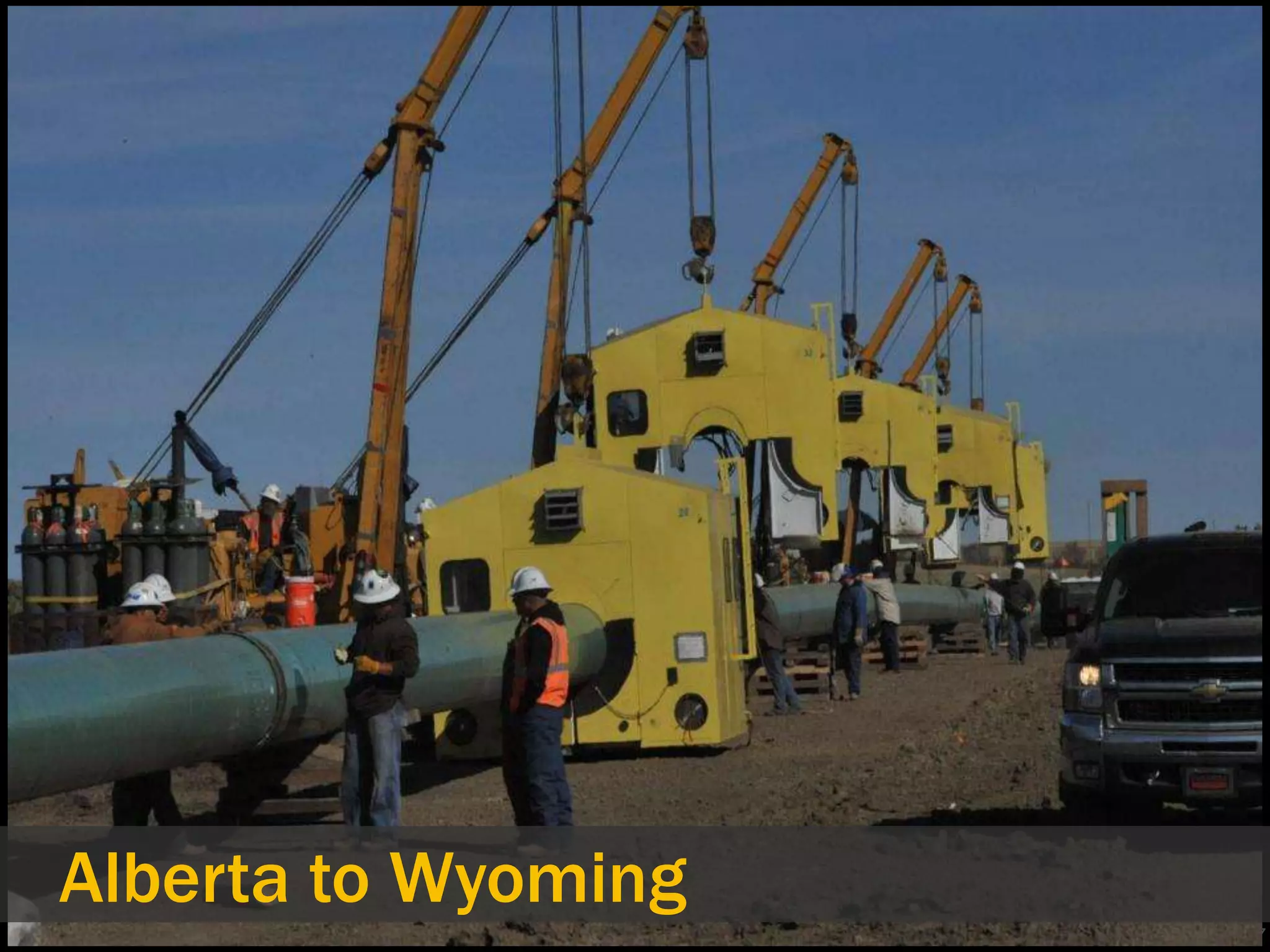 Alberta to Wyoming
                     27
 