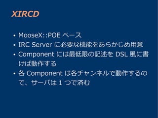 Xircd Yapcasia2008