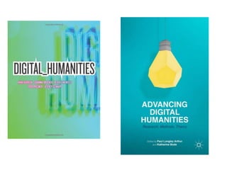 Humanities Computing Digital Humanities: междисциплинарность в цифровую эпоху, А.Володин ...