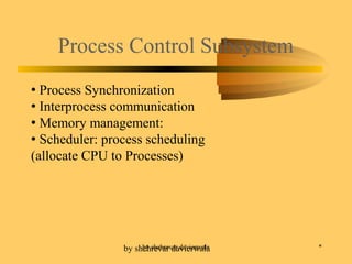 Unix kernal | PPT