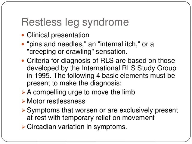 Ropinirole For Restless Legs Syndrome