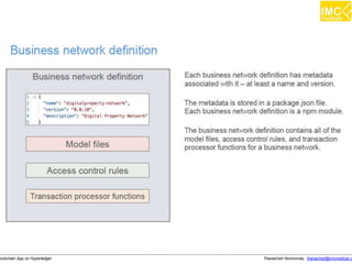 Thanachart Numnonda, thanachart@imcinstitute.clockchain App on Hyperledger
 
