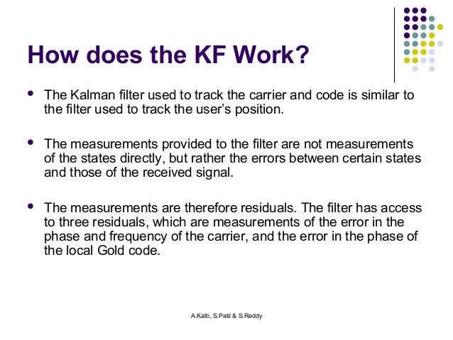 Kalman filter thesis