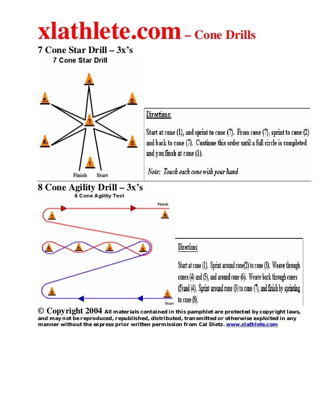 agility cone workouts