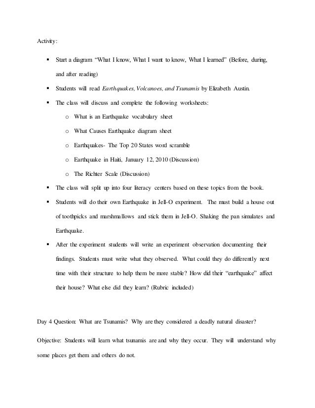 Natural Disasters Lesson Plans Th Grade Natural Disasters Lesson Plans Th Grade