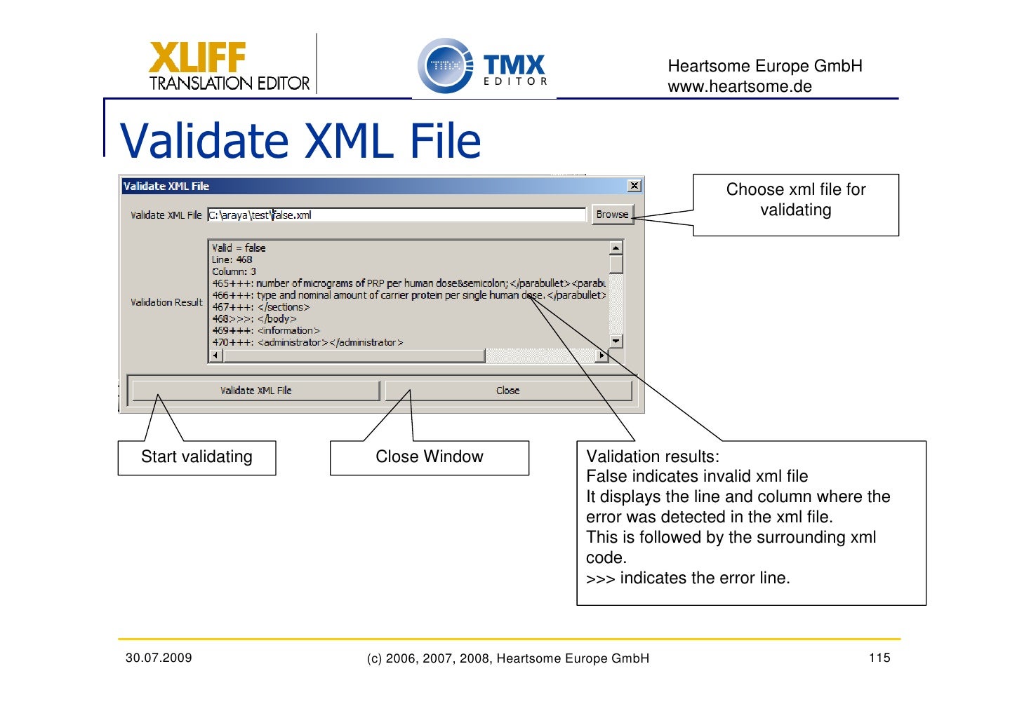 xliff editor
