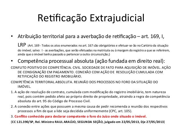 Retificação Extrajudicial