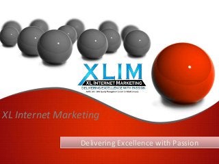 XL Internet Marketing
Delivering Excellence with Passion
 
