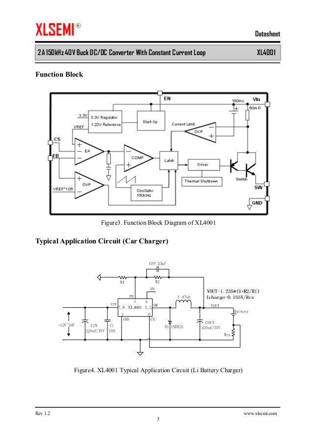 XLSEMI XL4001 datasheet
