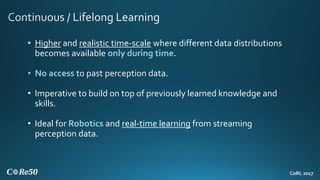Core50 A New Dataset And Benchmark For Continual Learning And Object Core50 A New Dataset And Benchmark For Continual Learning And Object
