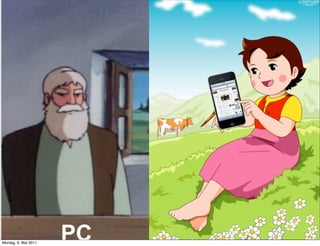 PC
           2011 xmachina GmbH www.xmachina.de

Montag, 9. Mai 2011
 