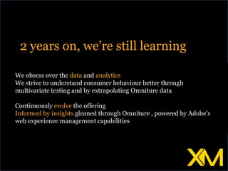 XM Asia Adobe Digital Experience Presentation YourSingapore