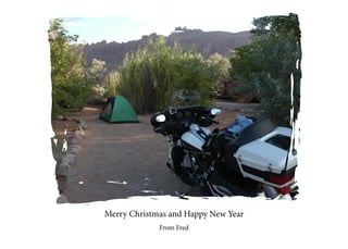 Merry Christmas and Happy New Year
             From Fred
 