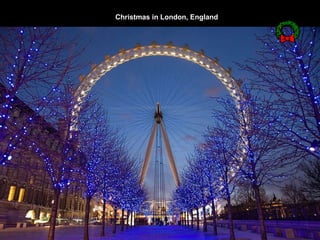 Christmas in London, England 