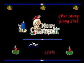 LOVE Chuc Mung Giang Sinh 