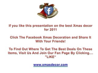 Xmas decor