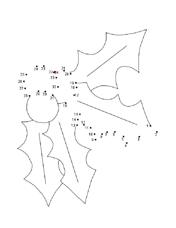 Xmas Dot To Dot