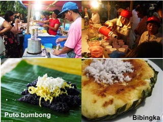 Puto bumbong Bibingka
 