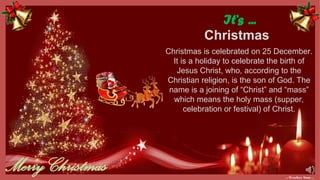 Christmas Powerpoint Presentation for Children | PPT