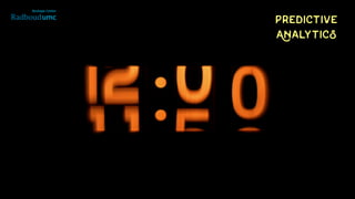 Predictive
Analytics
 