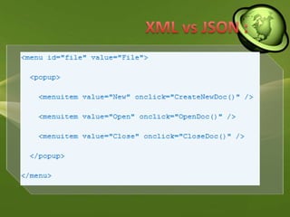 XML vs JSON :