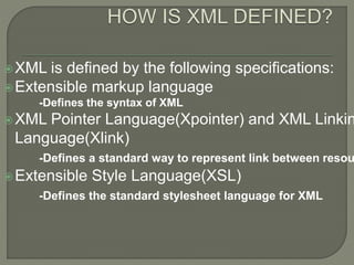Xml | PPTX