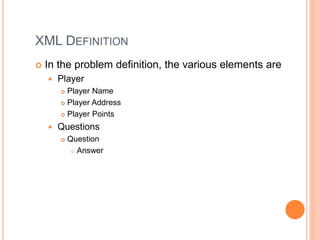 Basics of Xml | PPTX