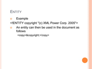 Basics of Xml | PPTX
