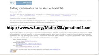 http://www.w3.org/Math/XSL/pmathml2.xml
 