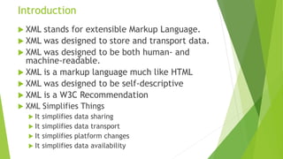 Xml | PPTX