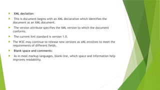 Extensible Markup Languages XML in Web Programming | PPTX