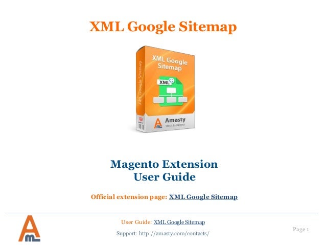 xml google sitemap magento extension by amasty user guide